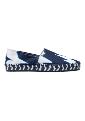 Blue/White Espadrilles