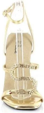 Chantel-508 Rhinestone Snake 5" Heel Sandals