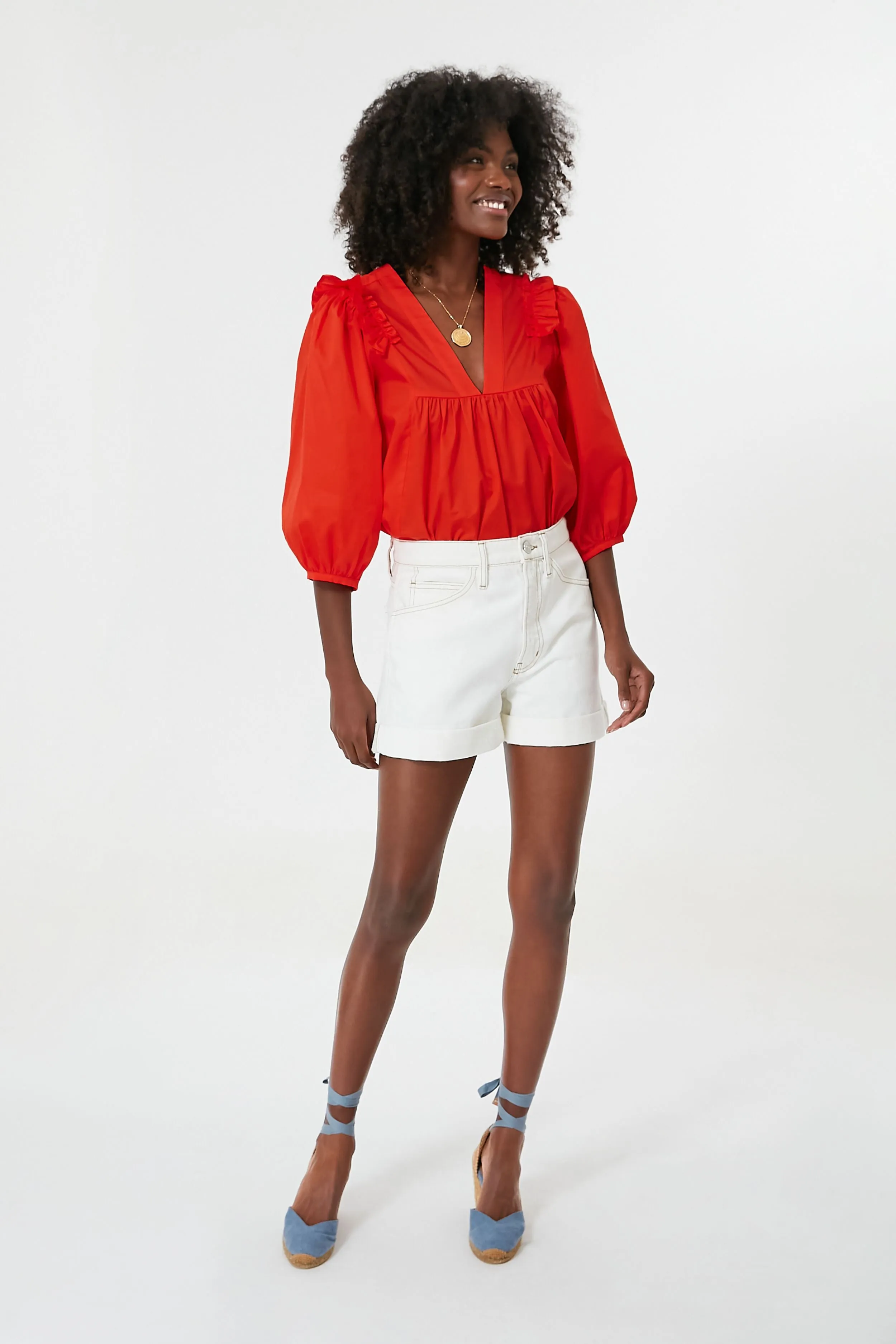 Coral Cheryl Blouse
