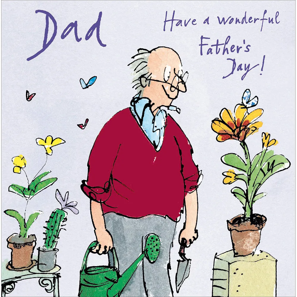 Dad Green Fingers Father's Day card