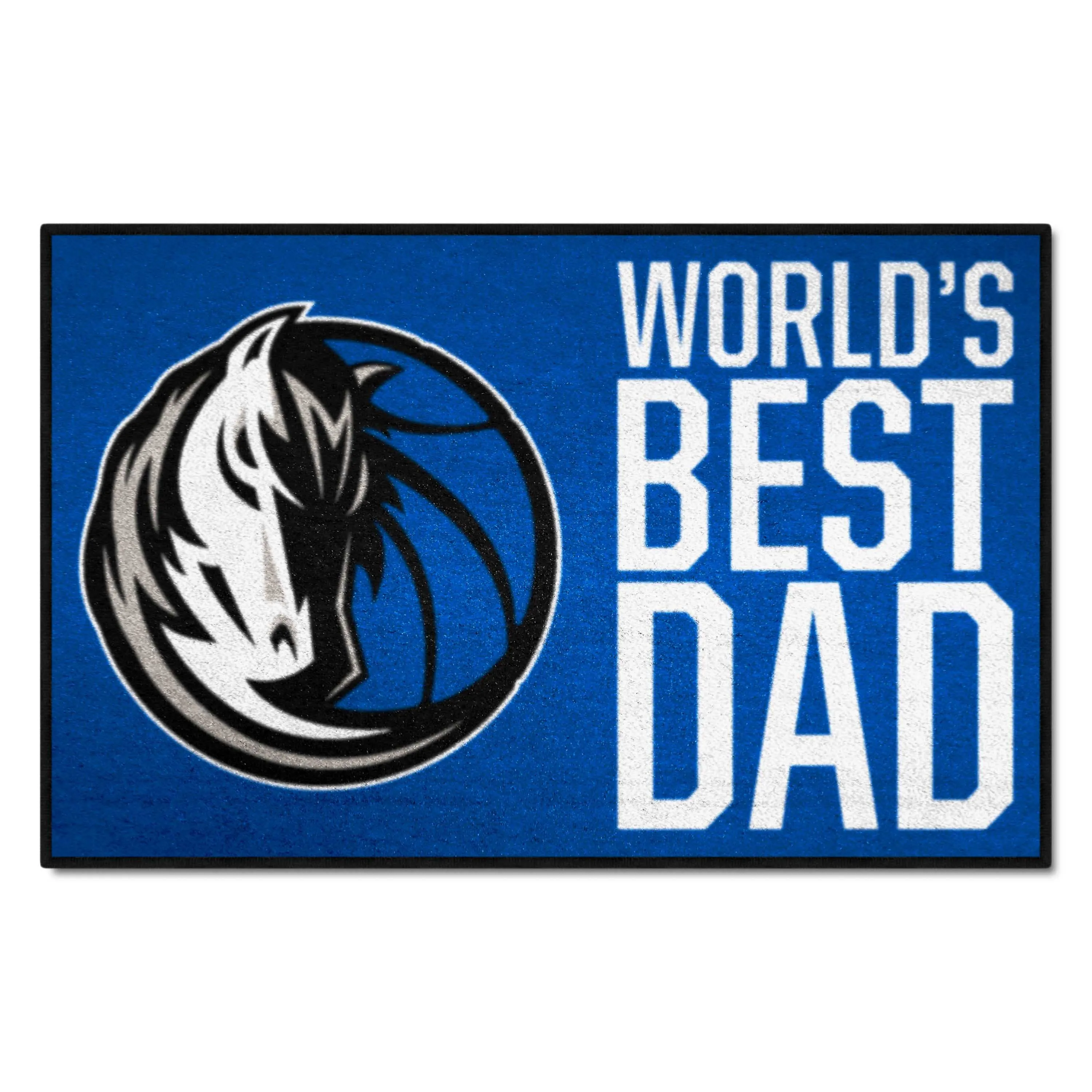Dallas Mavericks Starter Mat Accent Rug - 19in. x 30in. World's Best Dad Starter Mat