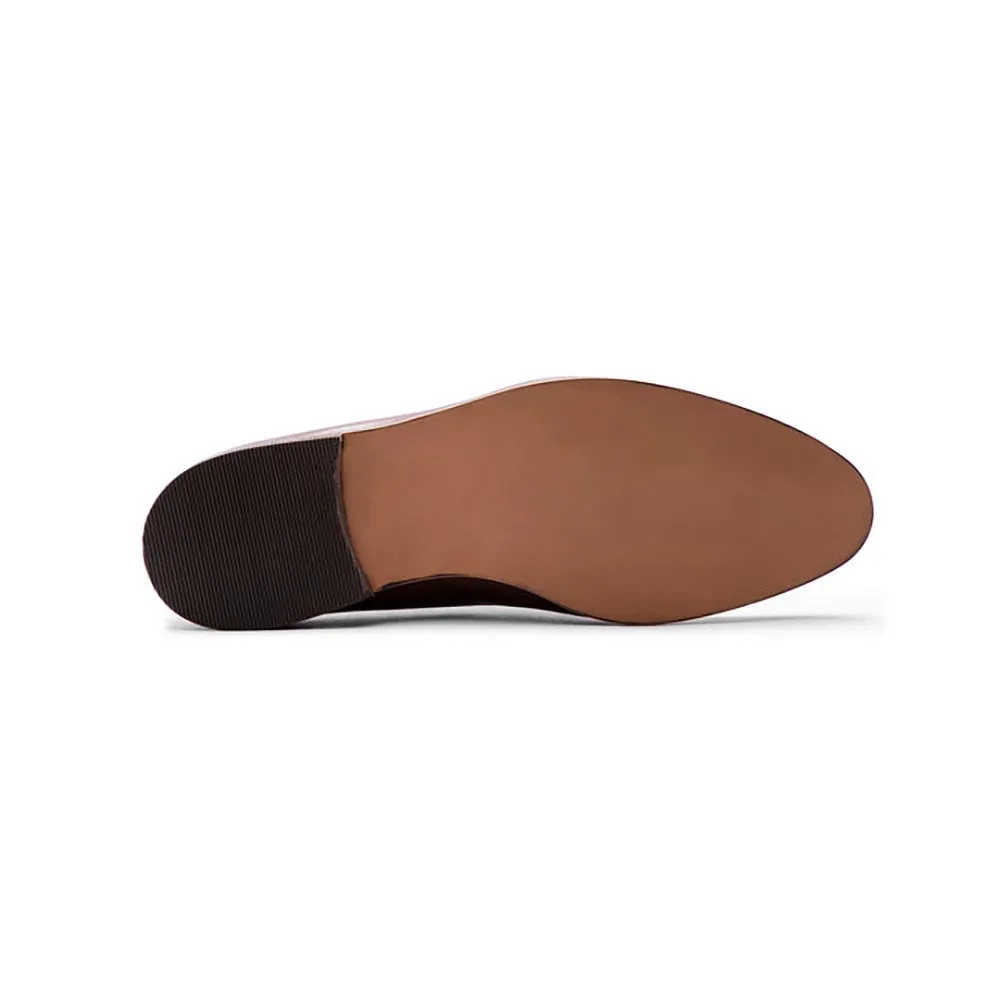 Dark Brown Classic Split Toe Derby