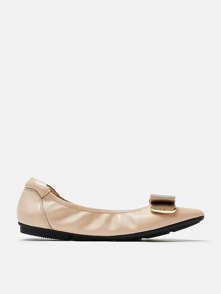 Elaia Point-Toe Ballerina Flats