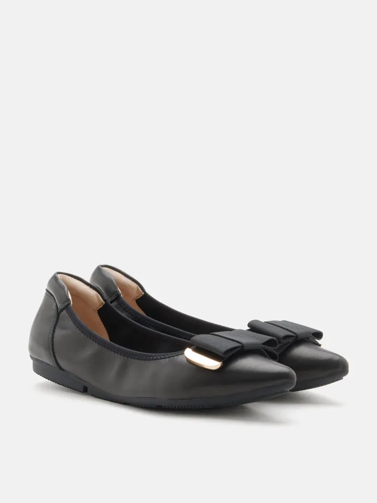 Elaia Point-Toe Ballerina Flats