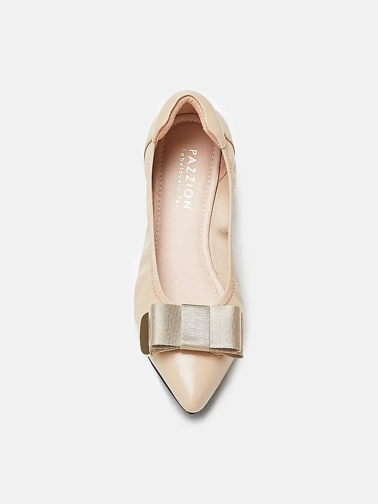Elaia Point-Toe Ballerina Flats