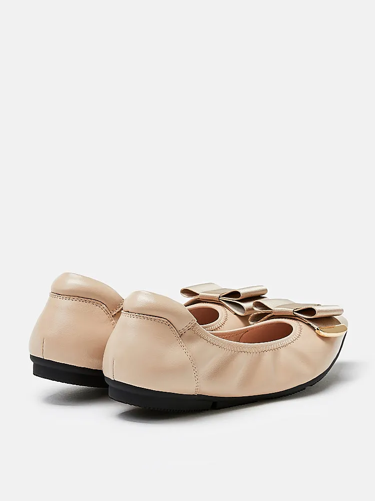 Elaia Point-Toe Ballerina Flats