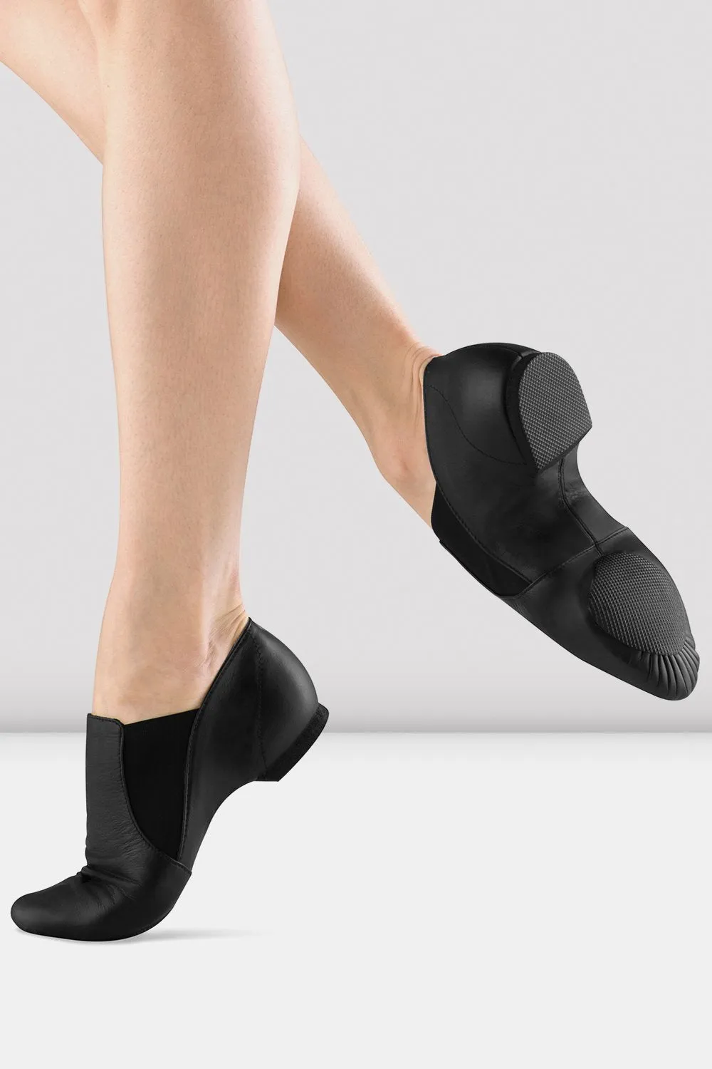 Elasta Jazz Bootie in Black