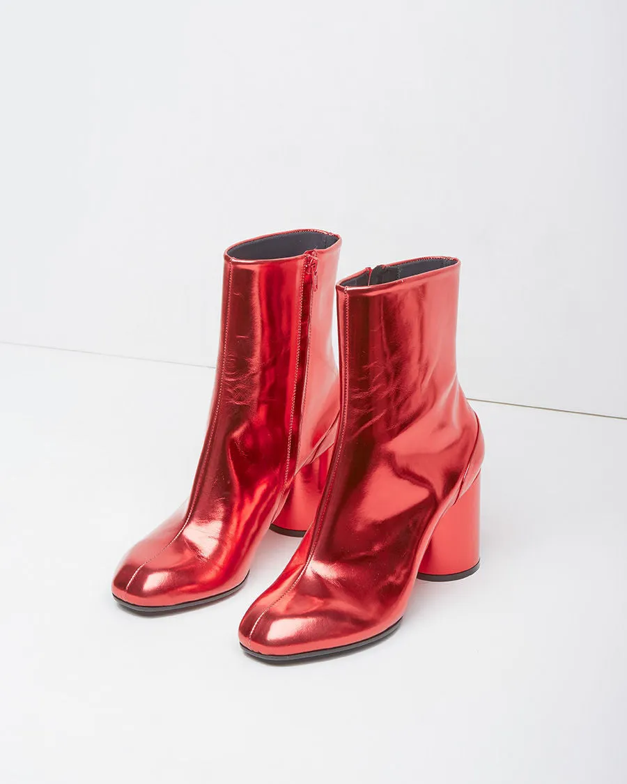 Foil Ankle Boot