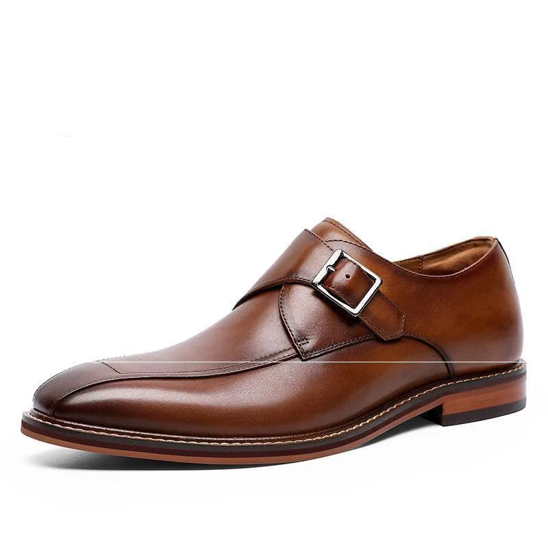 Formal Men's Square Toe Shoes