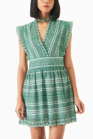 Green Celine Dress