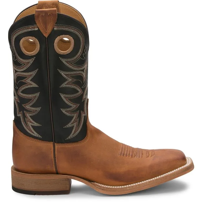 Justin Men's Pull Tab Western Boots Style BR740