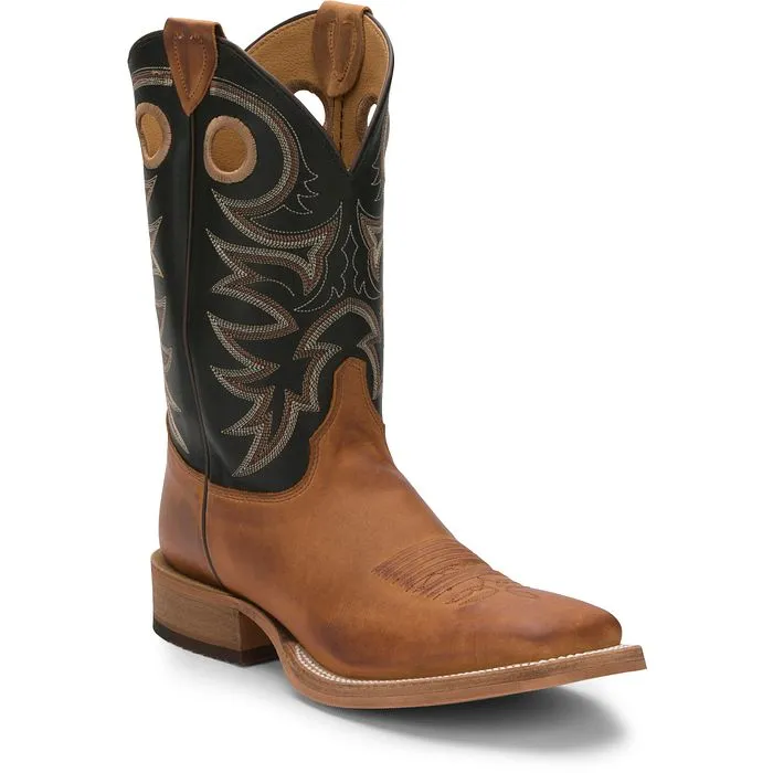 Justin Men's Pull Tab Western Boots Style BR740