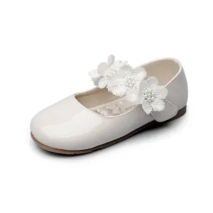 Kid Girl's Marry Jane Flat Shoes Strap Flower(Toddler/Little Kid)