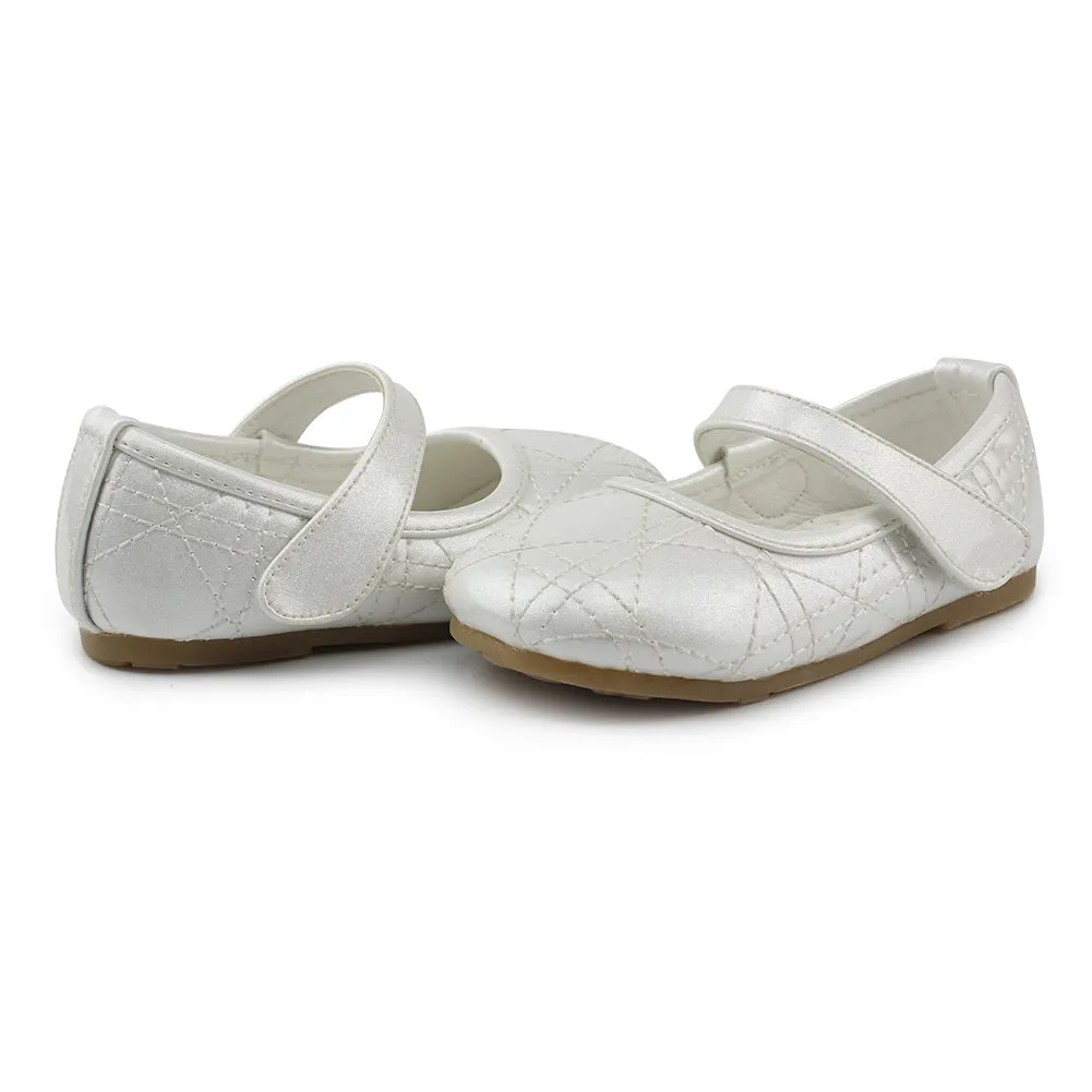 Kid Girl's Uniform Dress Marry Jane Ballerina Flats (Toddler/Little Kid)