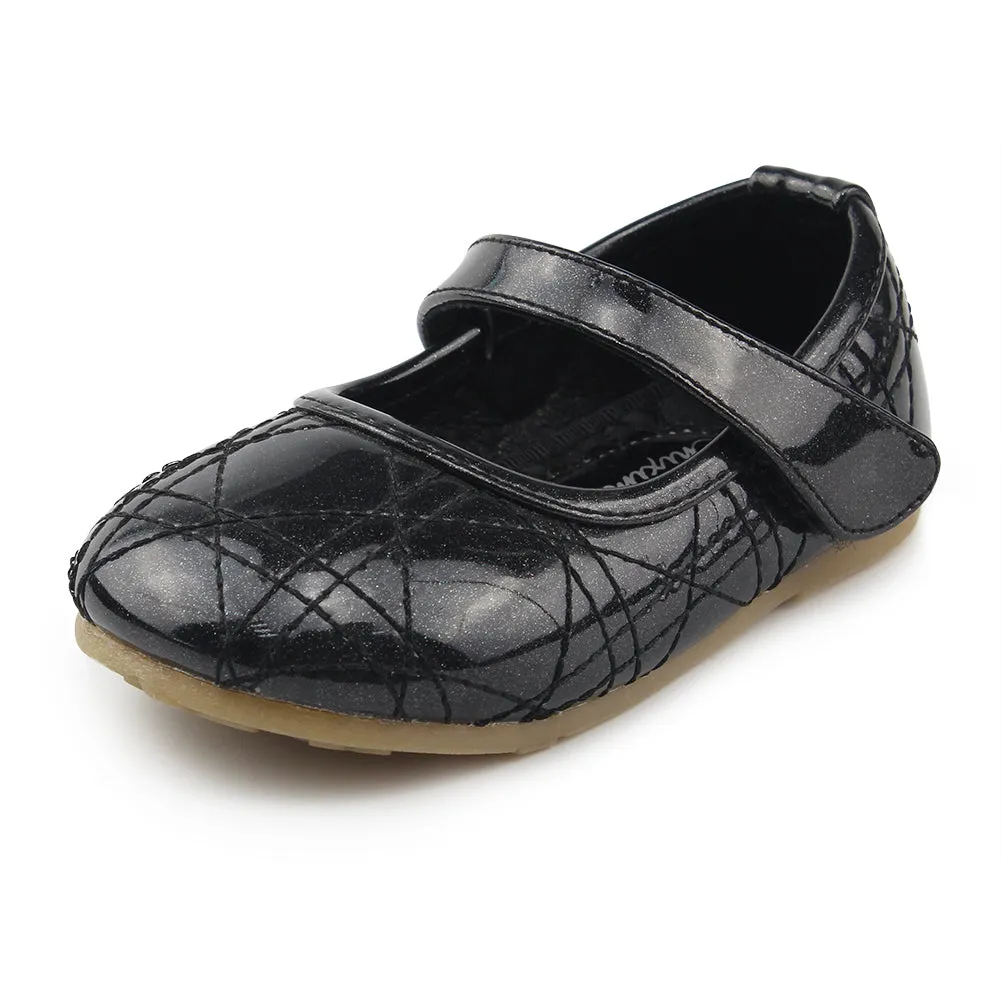 Kid Girl's Uniform Dress Marry Jane Ballerina Flats (Toddler/Little Kid)
