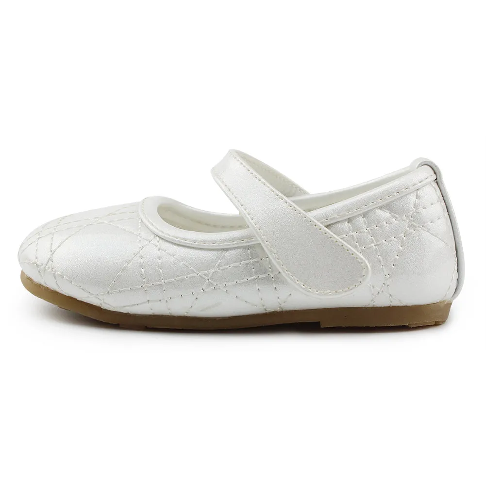 Kid Girl's Uniform Dress Marry Jane Ballerina Flats (Toddler/Little Kid)