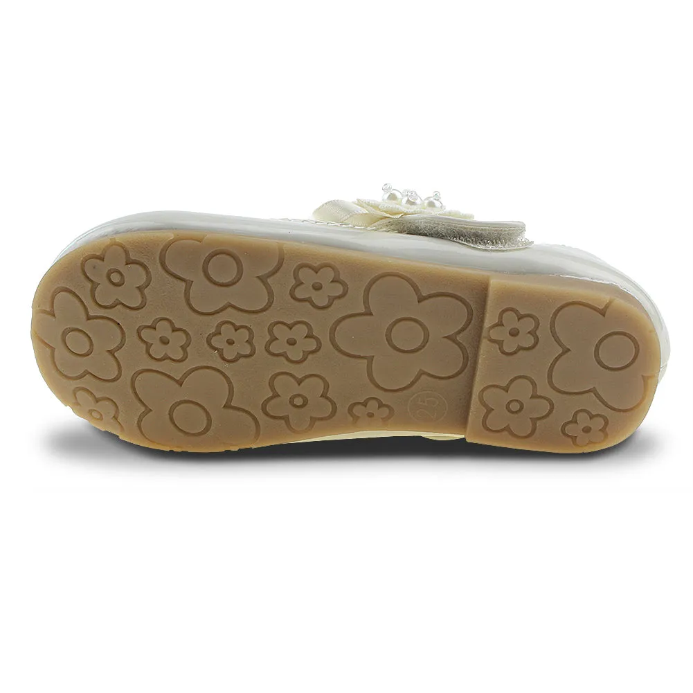 Kid Girl's Uniform Dress Marry Jane Ballerina Flats (Toddler/Little Kid)