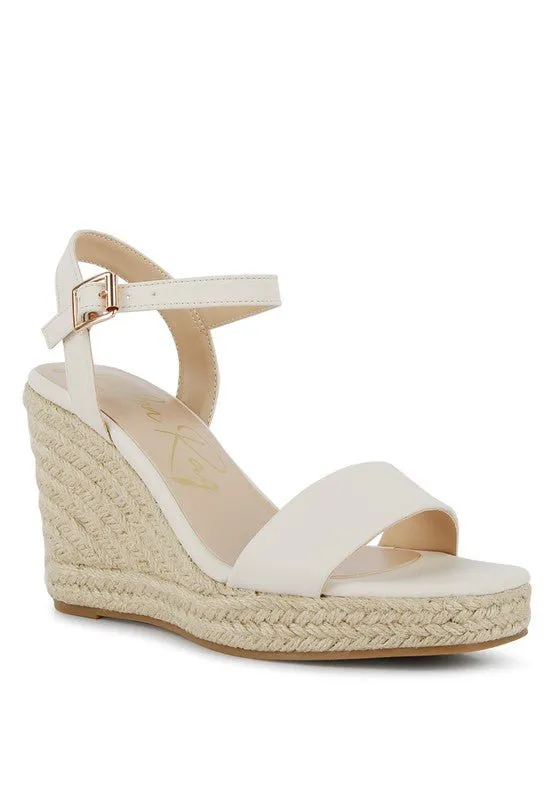 London Rag Augie Woven Wedge Sandals