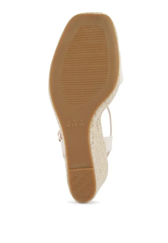 London Rag Augie Woven Wedge Sandals