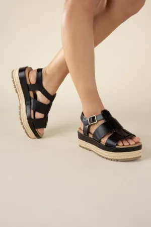 MCLEAN -Espadrille Gladiator Sandals