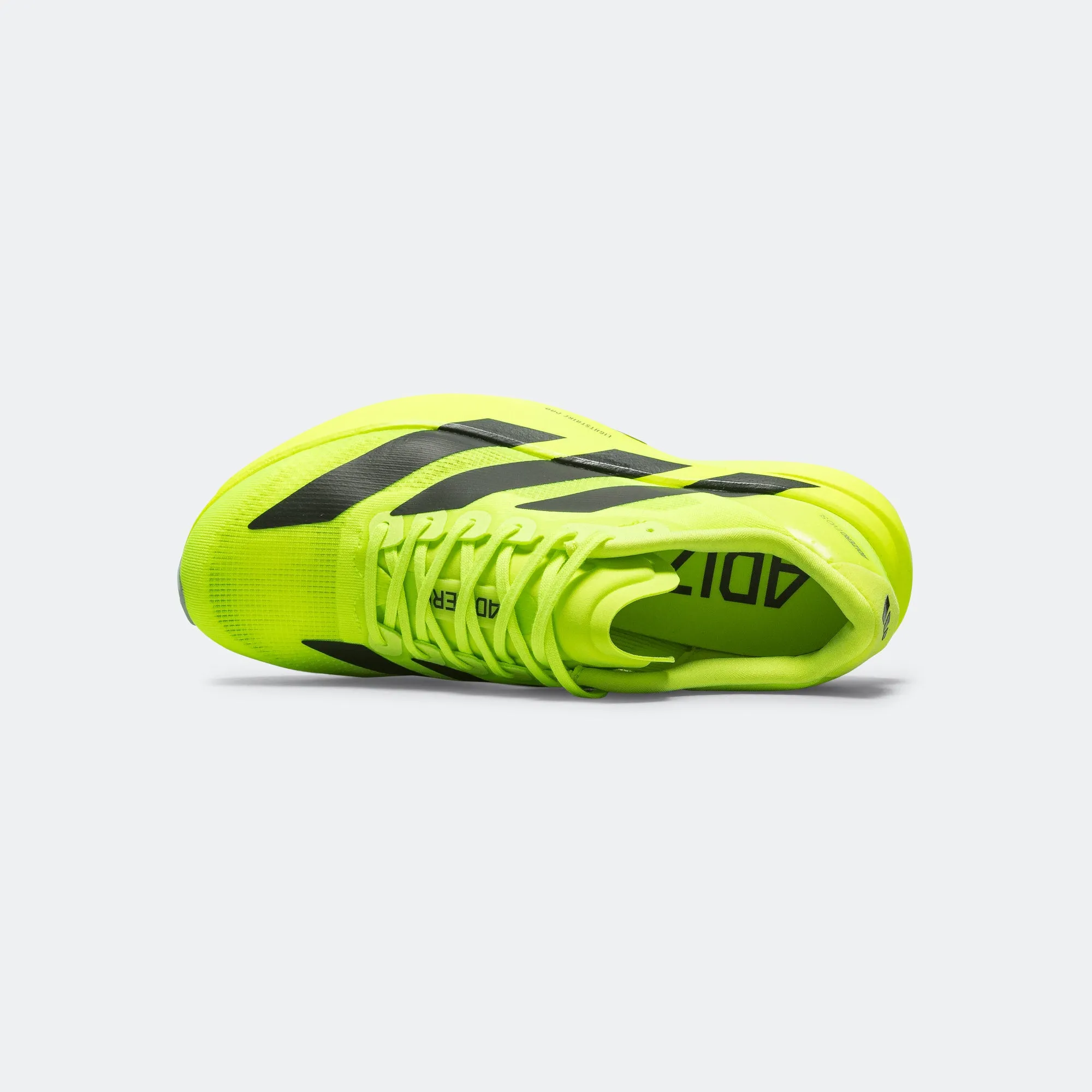 Mens Adizero Evo SL - Lucid Lemon/Core Black-Metallic Silver