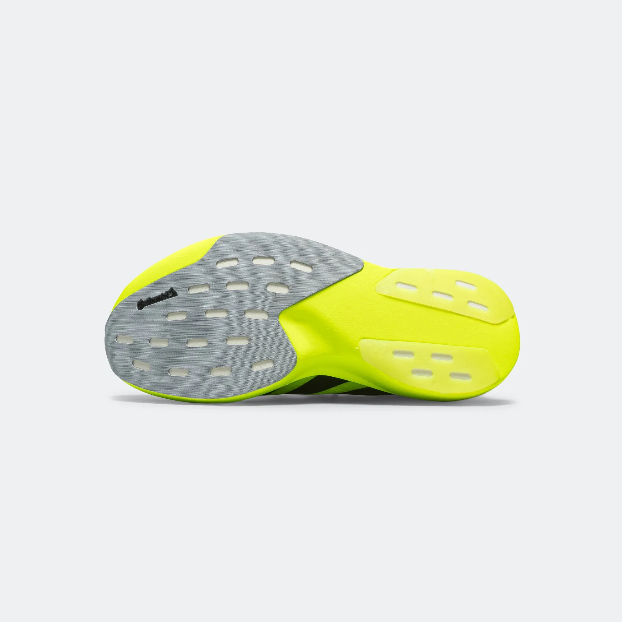 Mens Adizero Evo SL - Lucid Lemon/Core Black-Metallic Silver