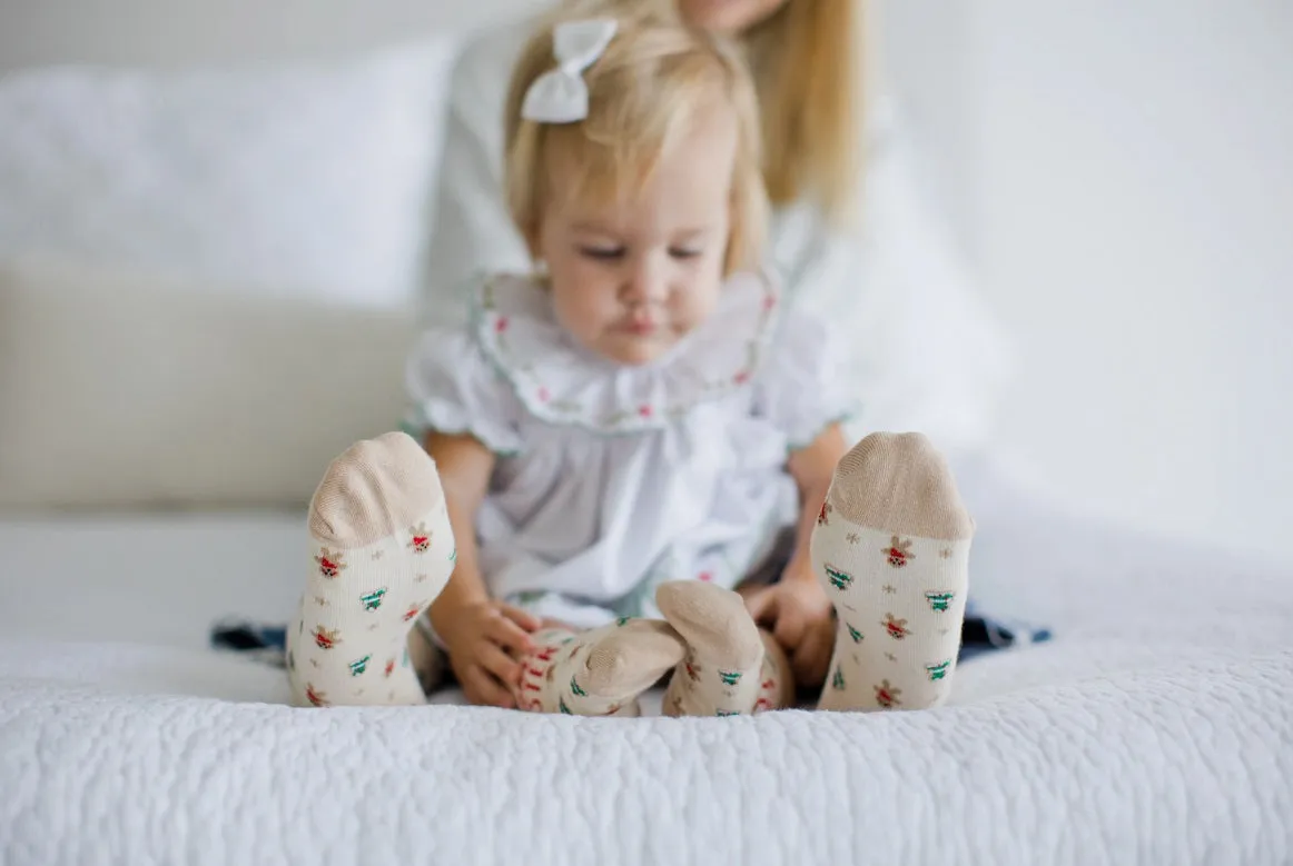 Mommy & Me Holiday Sock Set, Cookie Baker & Tester