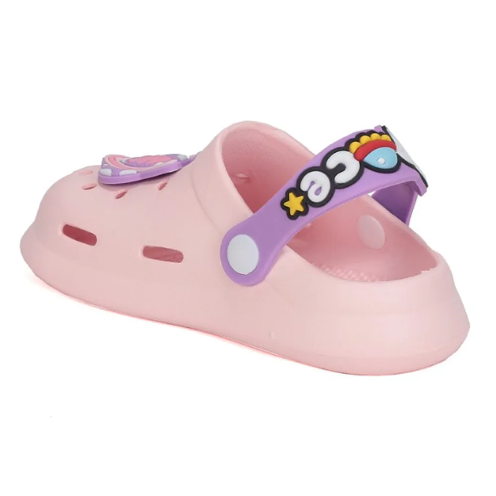 Pink Clogs With Space Charms