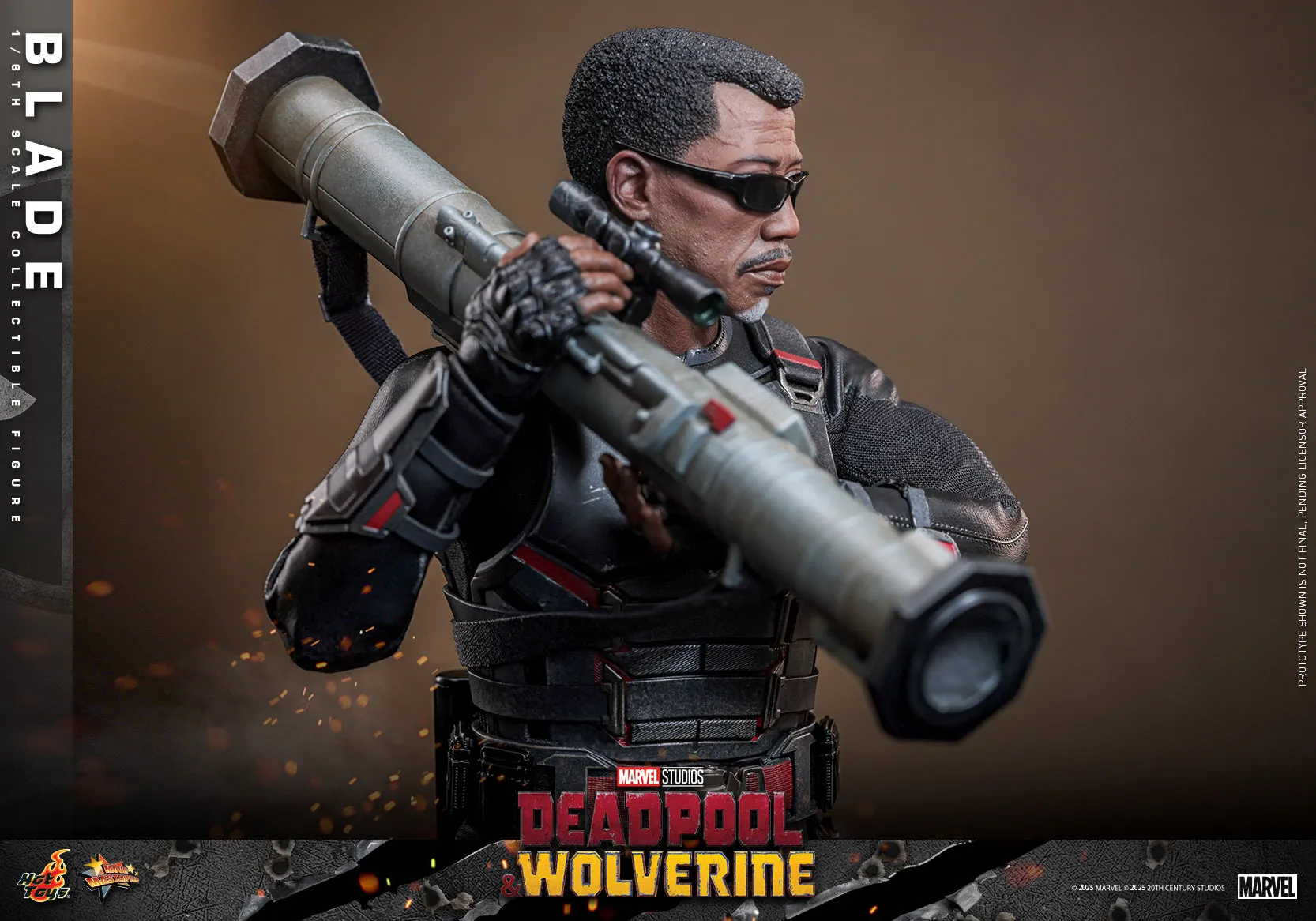 [Pre-Order] Hot Toys - MMS791B - Deadpool & Wolverine - 1/6th scale Blade Collectible Figure (First Edition)