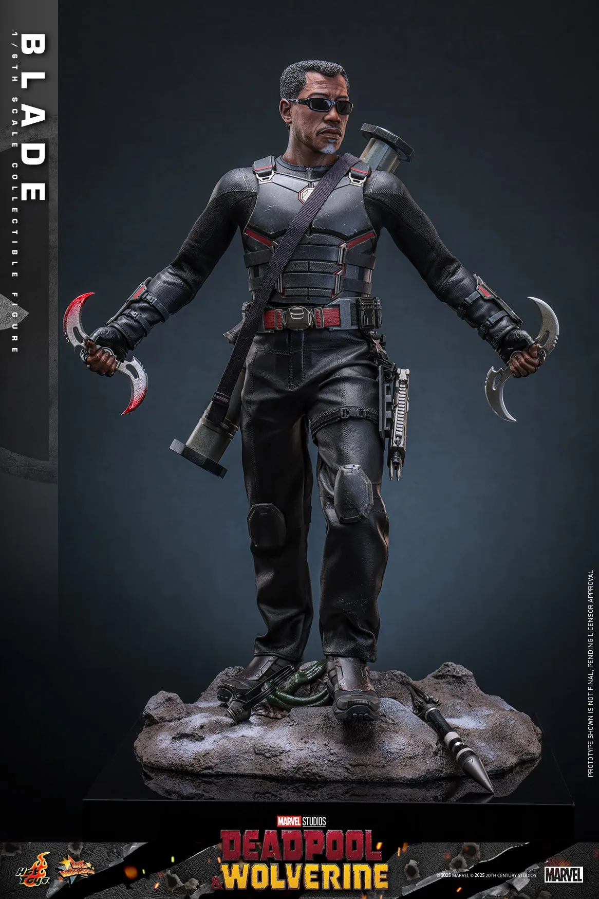 [Pre-Order] Hot Toys - MMS791B - Deadpool & Wolverine - 1/6th scale Blade Collectible Figure (First Edition)
