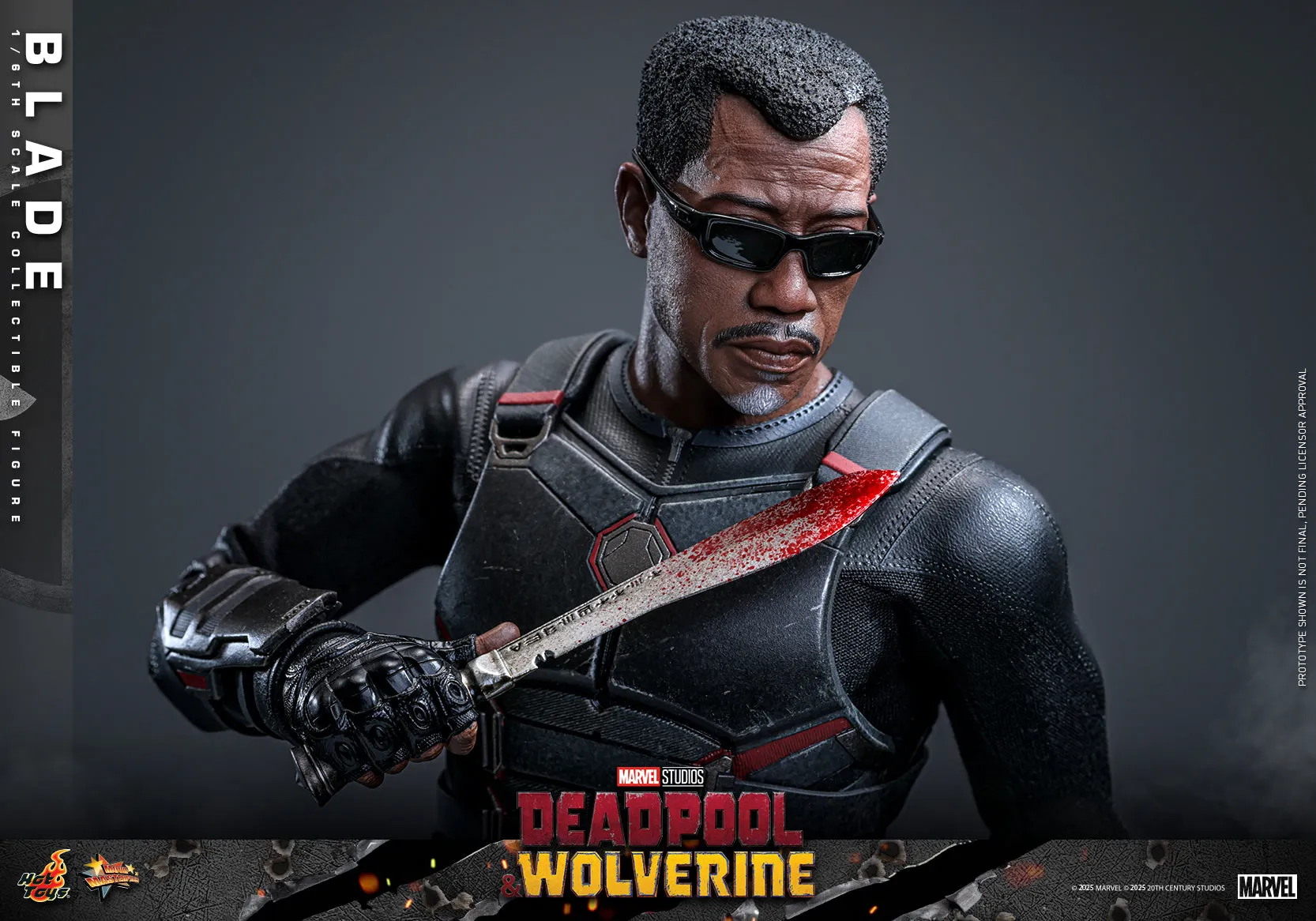 [Pre-Order] Hot Toys - MMS791B - Deadpool & Wolverine - 1/6th scale Blade Collectible Figure (First Edition)
