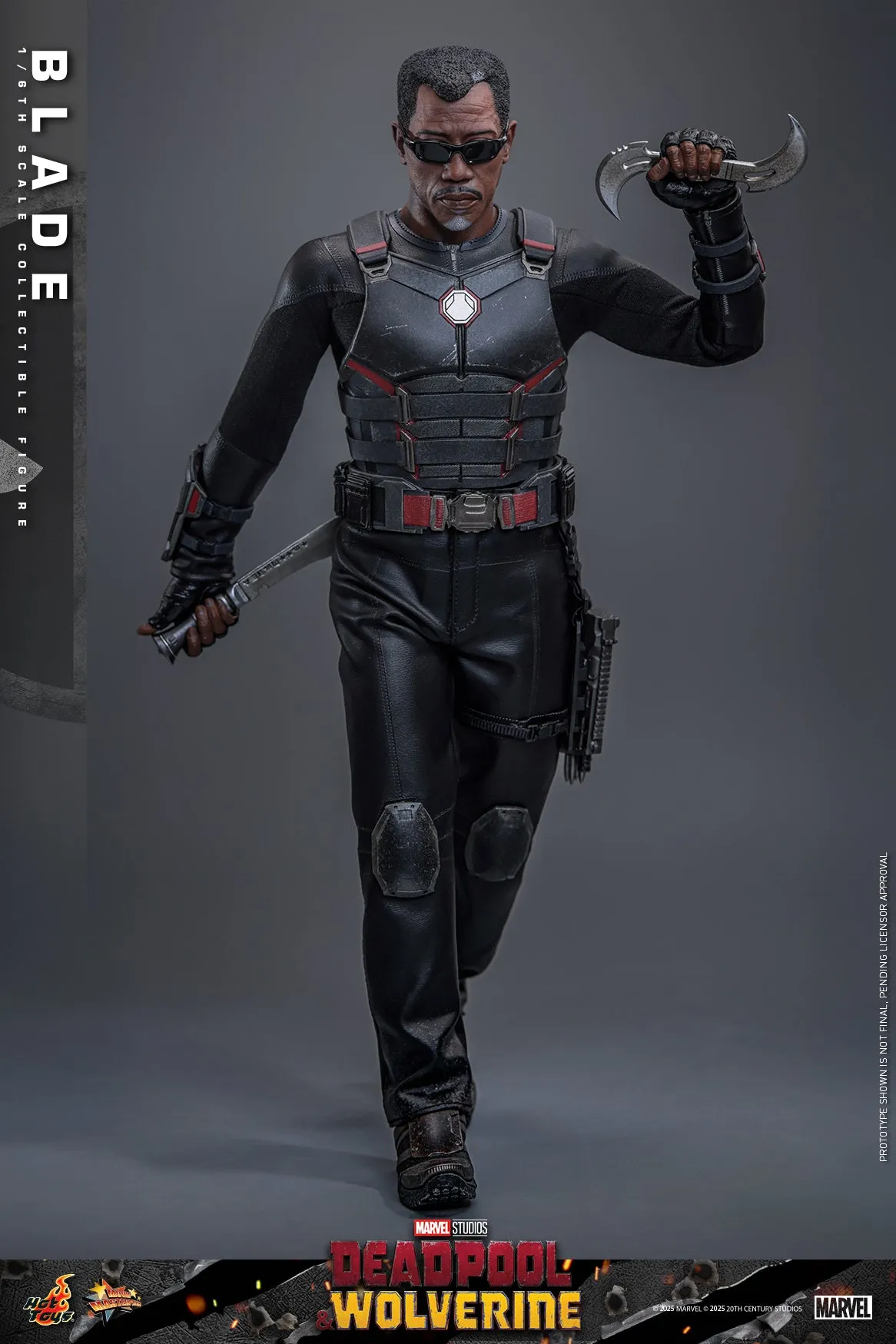 [Pre-Order] Hot Toys - MMS791B - Deadpool & Wolverine - 1/6th scale Blade Collectible Figure (First Edition)