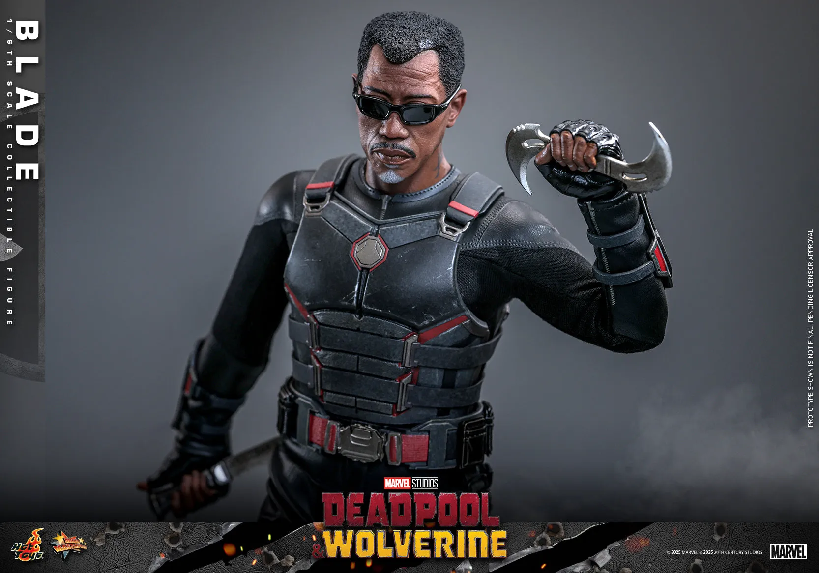[Pre-Order] Hot Toys - MMS791B - Deadpool & Wolverine - 1/6th scale Blade Collectible Figure (First Edition)