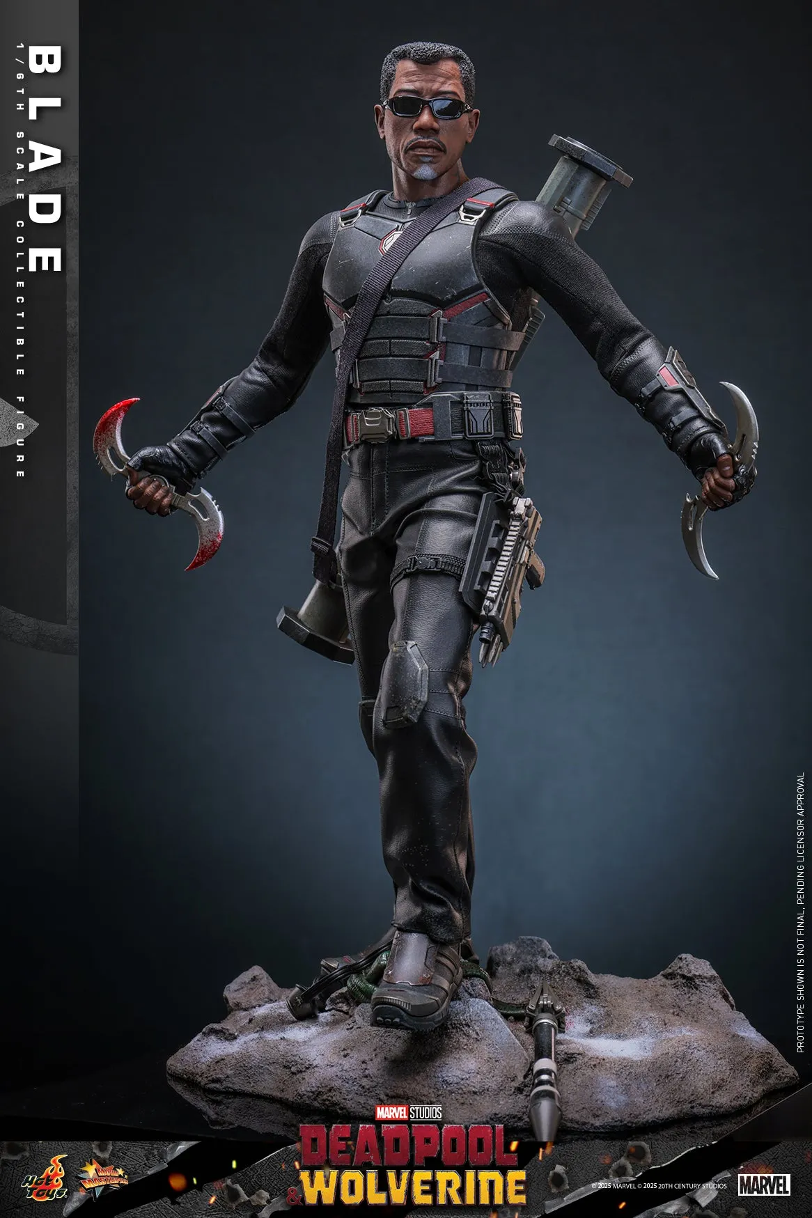 [Pre-Order] Hot Toys - MMS791B - Deadpool & Wolverine - 1/6th scale Blade Collectible Figure (First Edition)