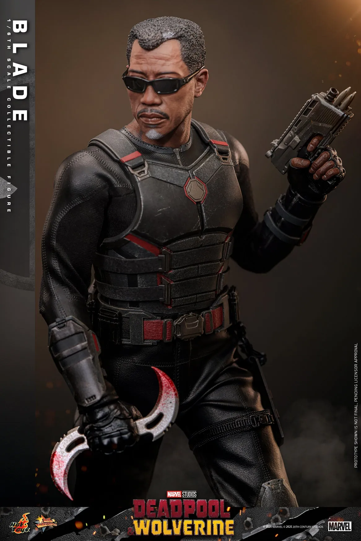 [Pre-Order] Hot Toys - MMS791B - Deadpool & Wolverine - 1/6th scale Blade Collectible Figure (First Edition)