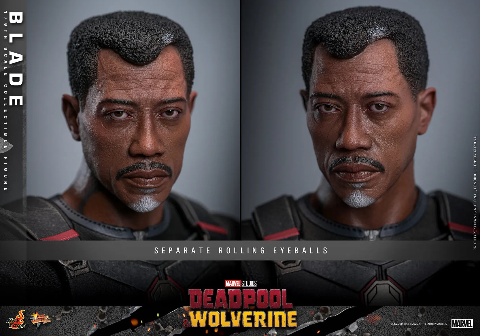 [Pre-Order] Hot Toys - MMS791B - Deadpool & Wolverine - 1/6th scale Blade Collectible Figure (First Edition)