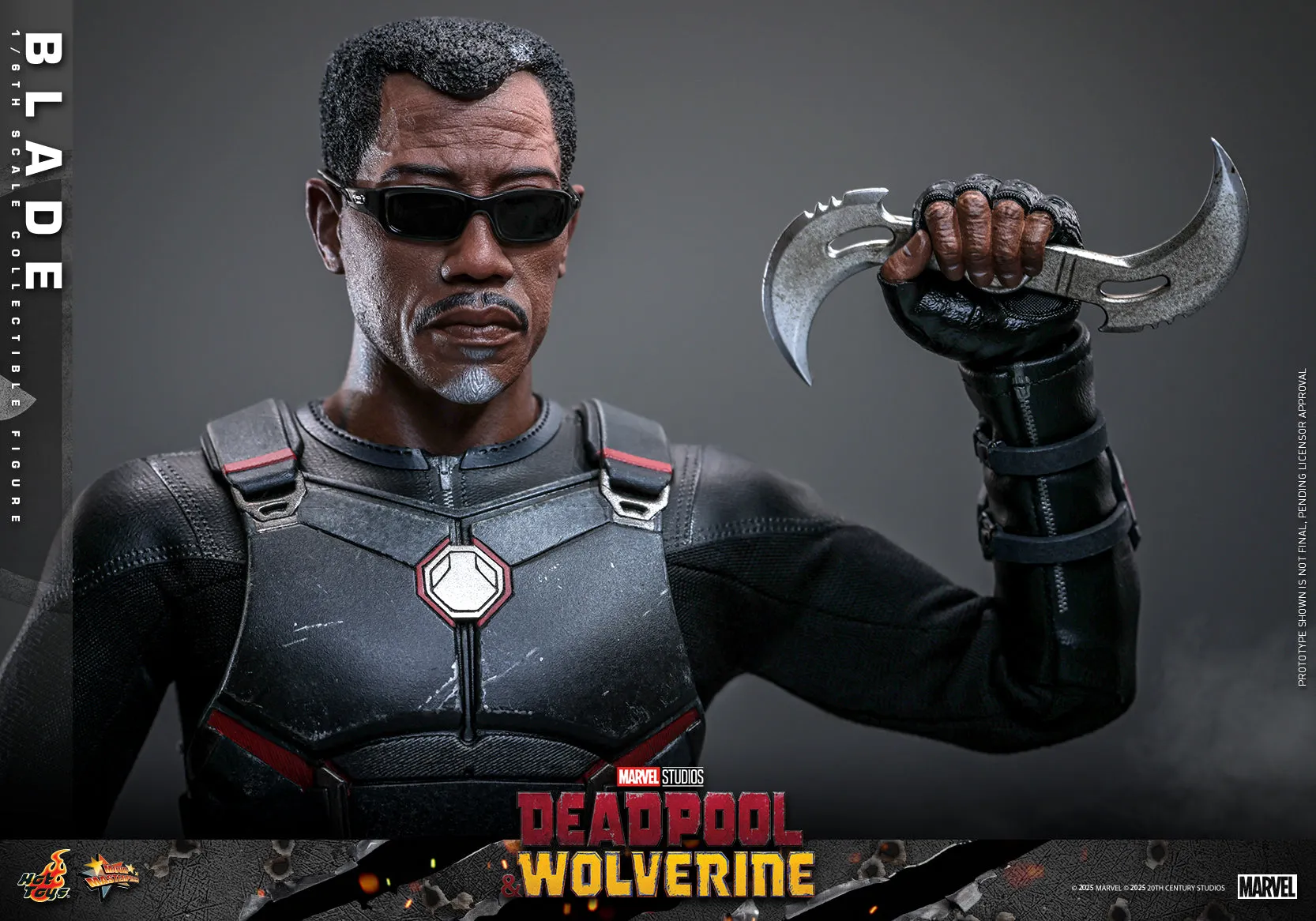 [Pre-Order] Hot Toys - MMS791B - Deadpool & Wolverine - 1/6th scale Blade Collectible Figure (First Edition)
