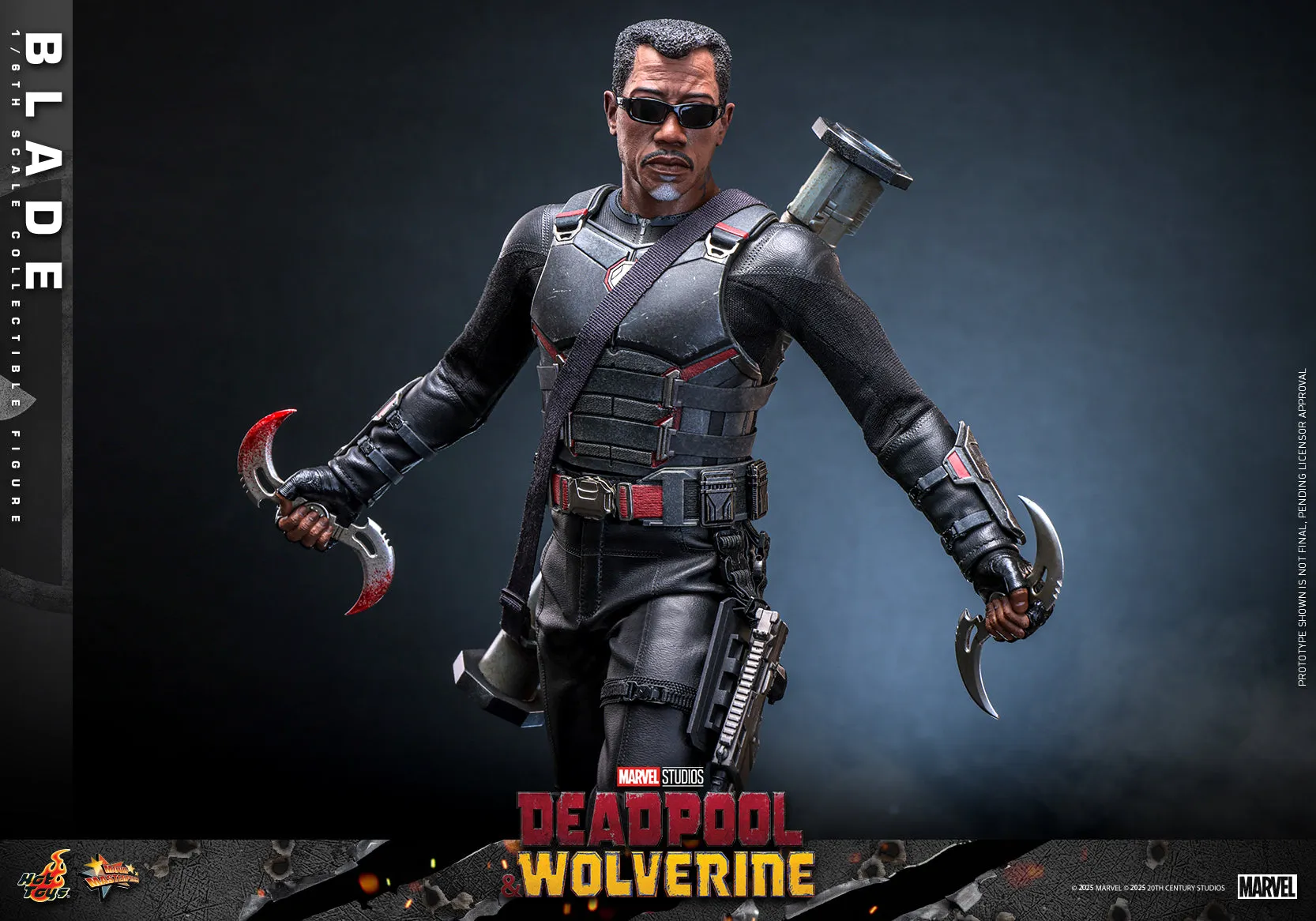 [Pre-Order] Hot Toys - MMS791B - Deadpool & Wolverine - 1/6th scale Blade Collectible Figure (First Edition)