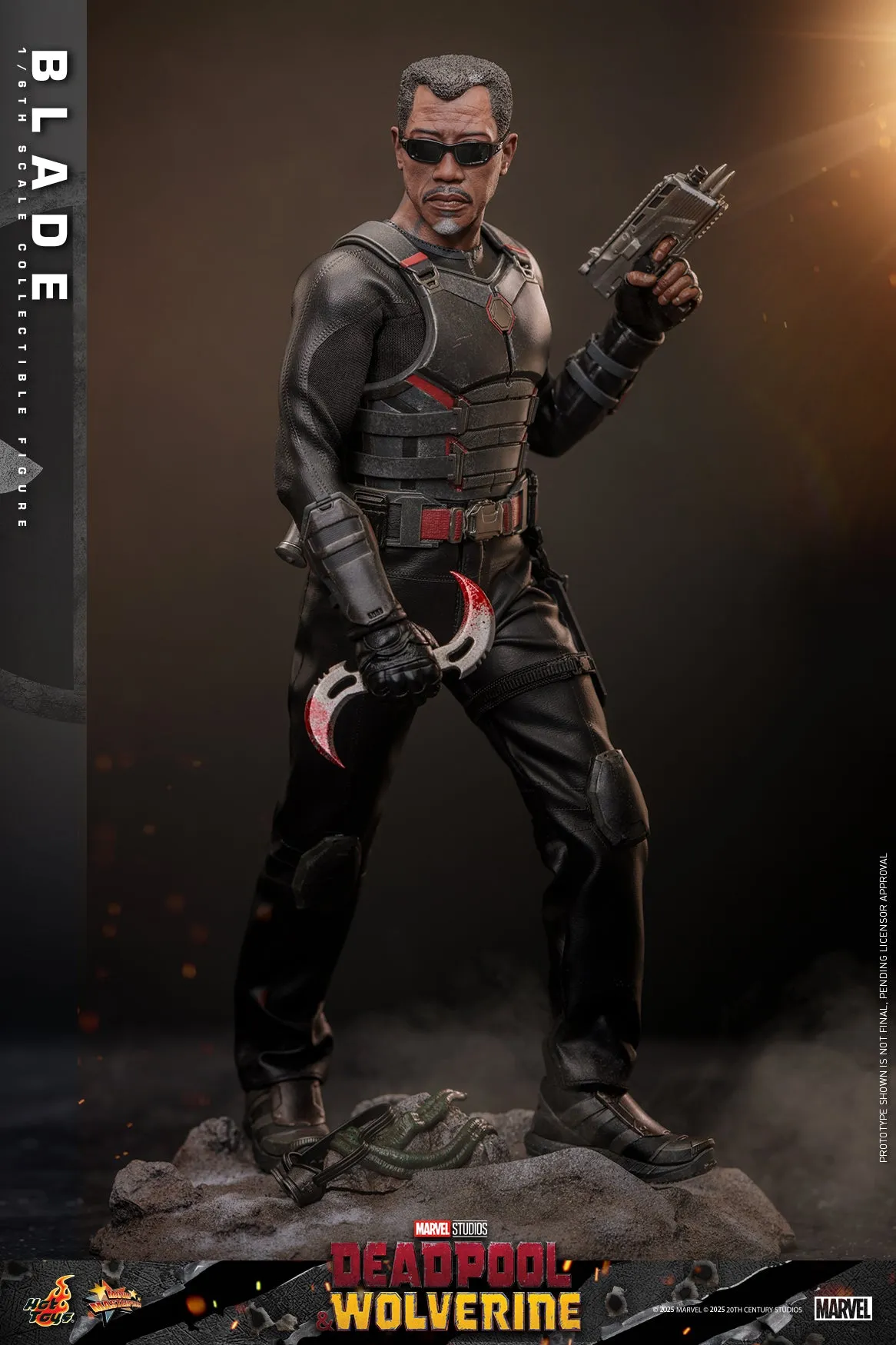 [Pre-Order] Hot Toys - MMS791B - Deadpool & Wolverine - 1/6th scale Blade Collectible Figure (First Edition)