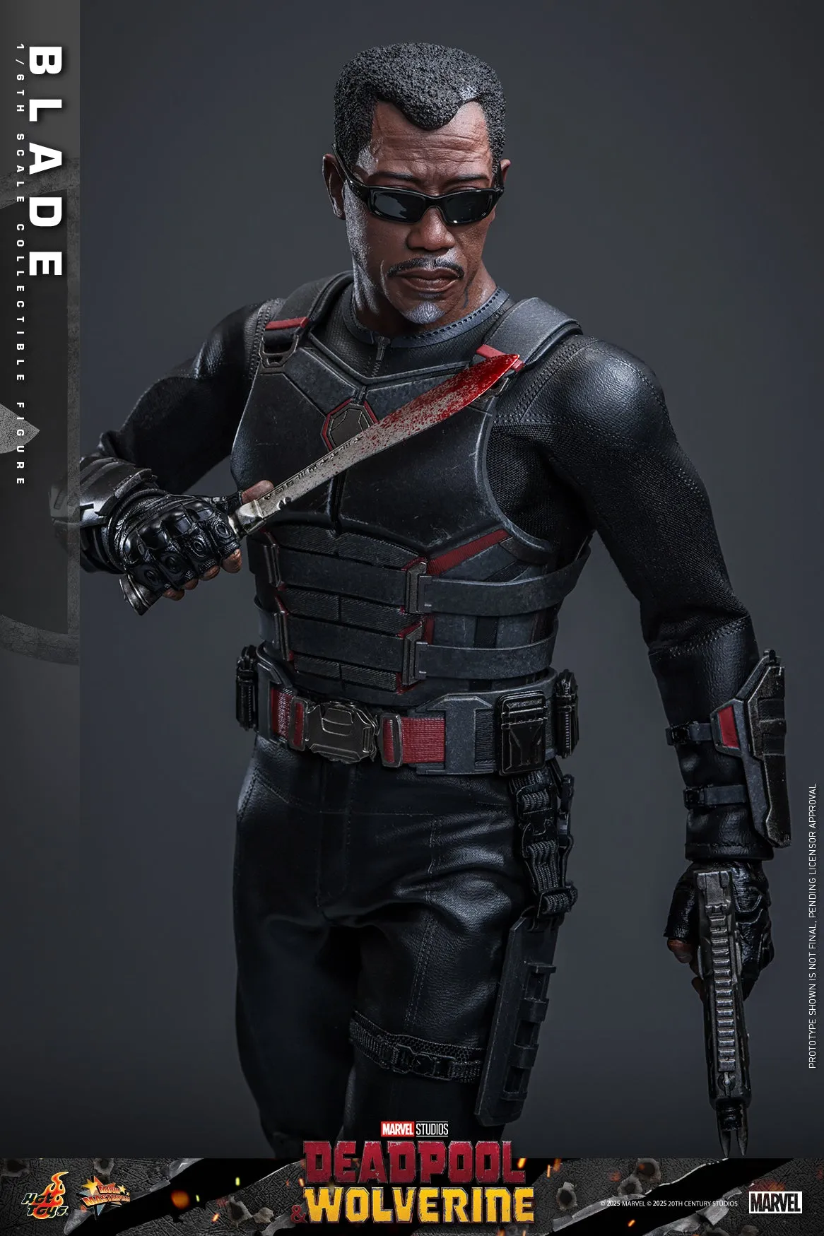 [Pre-Order] Hot Toys - MMS791B - Deadpool & Wolverine - 1/6th scale Blade Collectible Figure (First Edition)