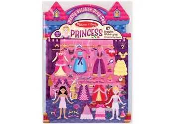 Reusable Puffy Sticker Play Set - Princess