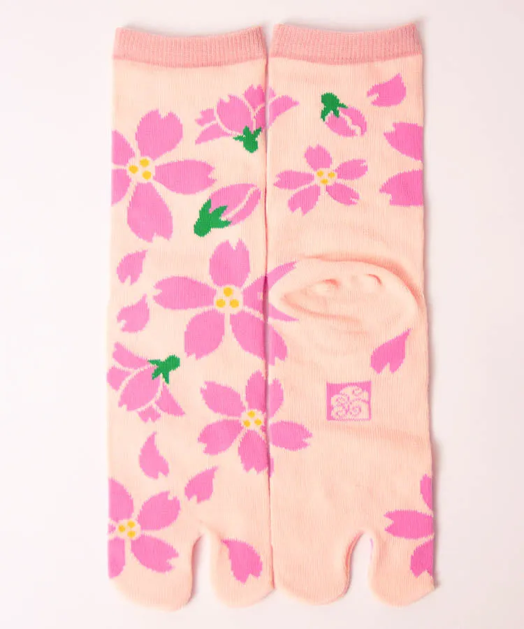 Sakura Tabi Socks / High Quality Cherry Blossom Geta Socks
