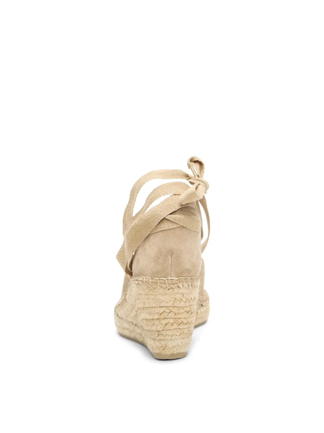 Suede Wedge Espadrilles - Selected Femme