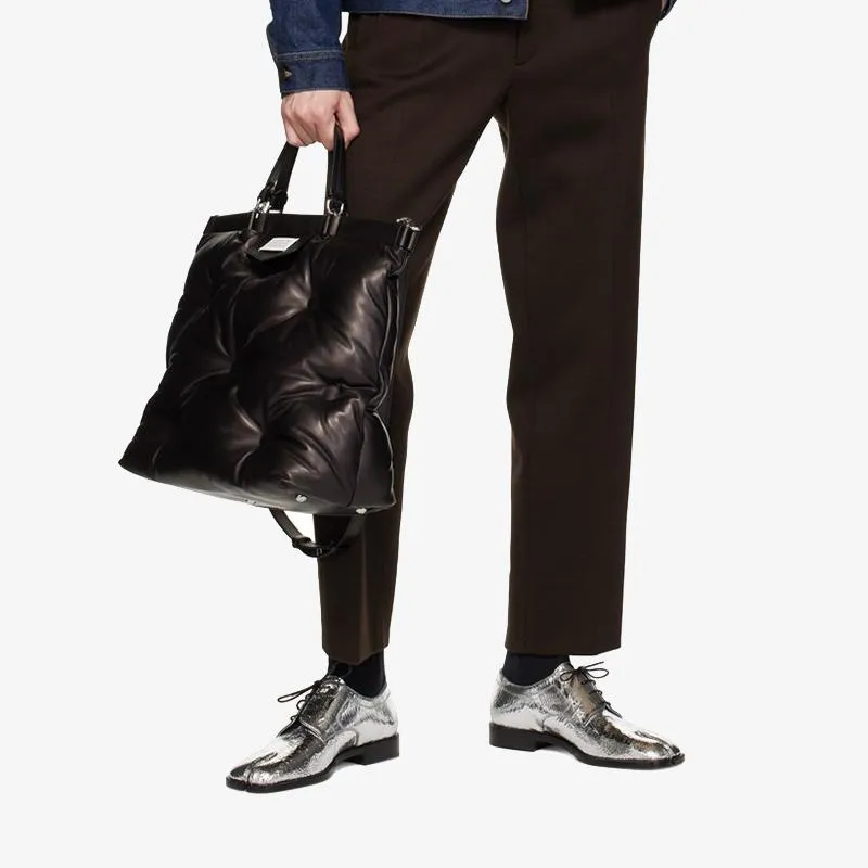 Tabi broken mirror lace-top Shoes