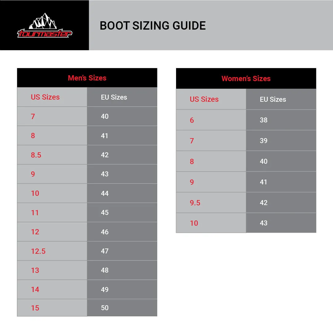 Tour Master Men's Helix Motorcycle Touring Boots