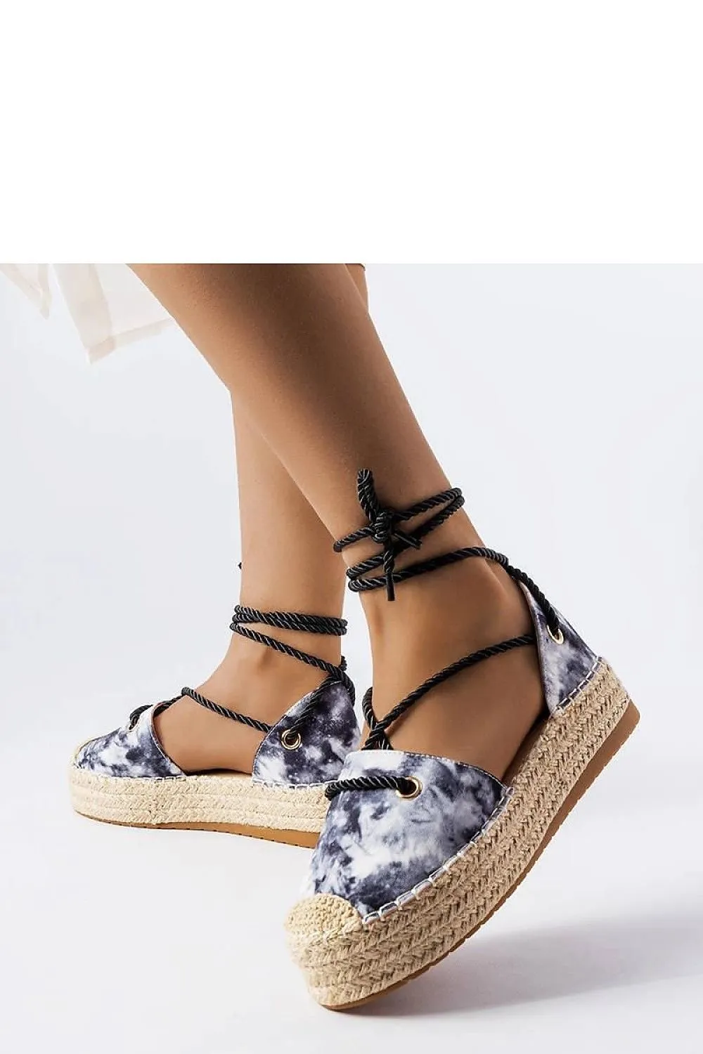 Unique platform espadrilles