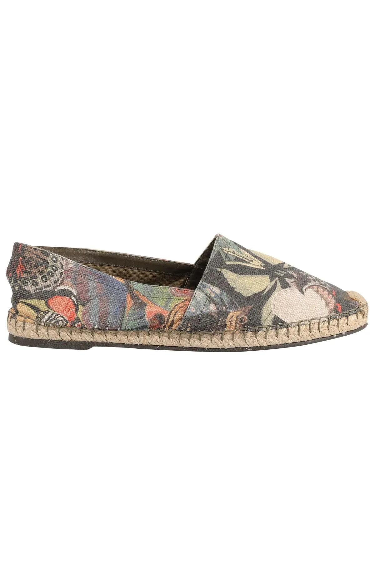 VALENTINO GARAVANI GREEN CANVAS ESPADRILLES EU 39 UK 6 US 9