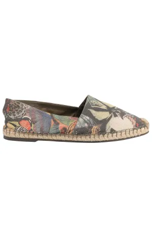 VALENTINO GARAVANI GREEN CANVAS ESPADRILLES EU 39 UK 6 US 9