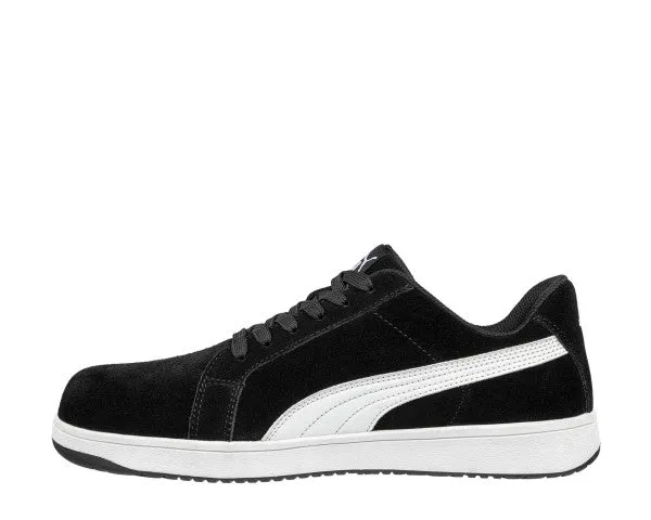 WOMEN'S ICONIC BLACK LOW COMPOSITE TOE ASTM EH SR