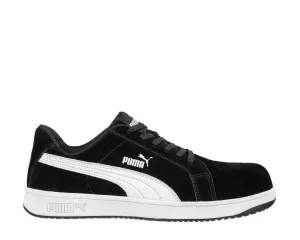 WOMEN'S ICONIC BLACK LOW COMPOSITE TOE ASTM EH SR